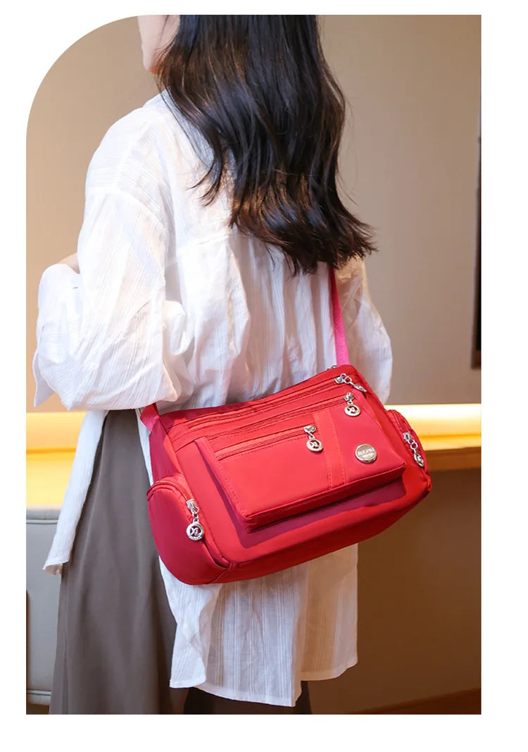 New Women Bag Nylon Waterproof Messenger Bags For Lady Crossbody Shoulder Bag Casual Handbags High Quality Multifunctional