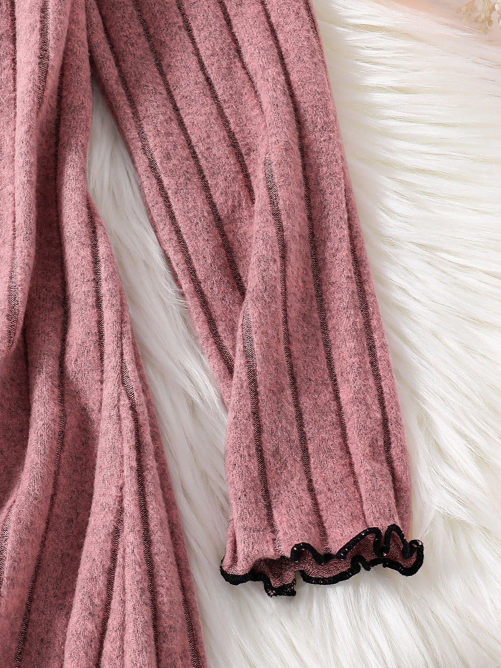 Girls Casual Knitted Dress Spring Autumn Fashion New Arrivals Comfortable Soft Material Skirt for Kids