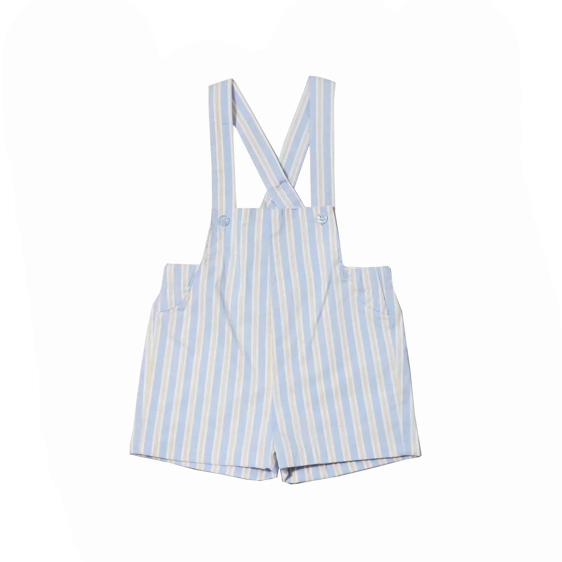 AP Summer Heirloom Striped Collection 2025SS Girls Handmade Smocked Dress Cute Baby Gilrl Set Boys Family Matching Clothing