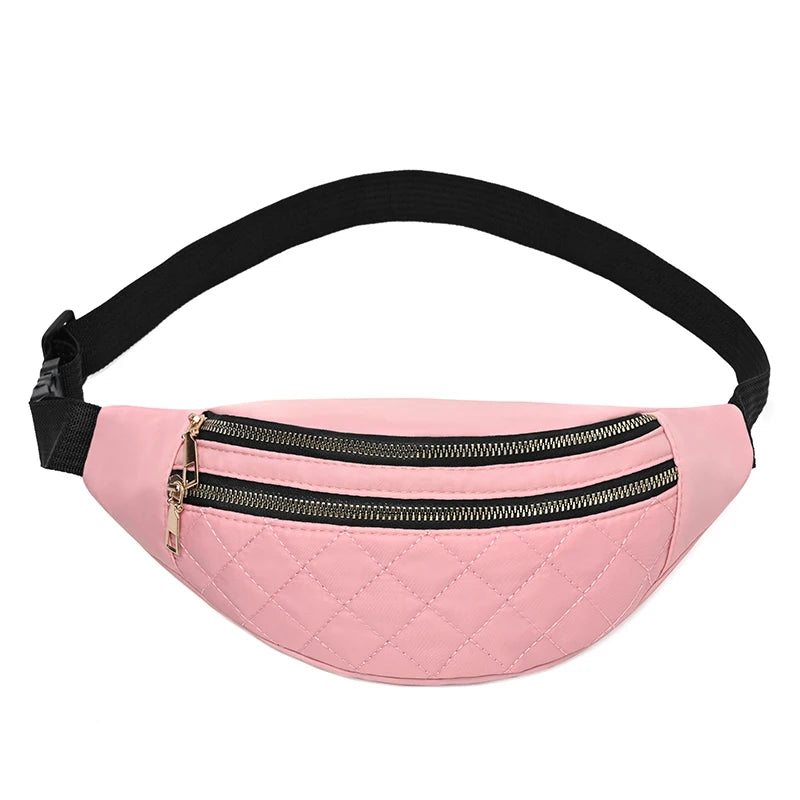 Waist Bag Women Fanny Pack Chest Shoulder Belt Bag Fashion Packs Party Crossbody Lady Travel Phone Pouch Lady Purse Bum Bags