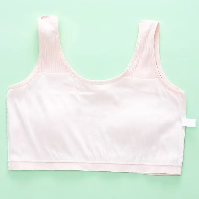 Girls Training BraTeenage Underwear Vest Adolescente Underwear Puberty Clothing 8-14Year