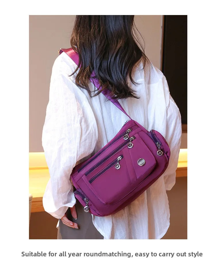 New Women Bag Nylon Waterproof Messenger Bags For Lady Crossbody Shoulder Bag Casual Handbags High Quality Multifunctional