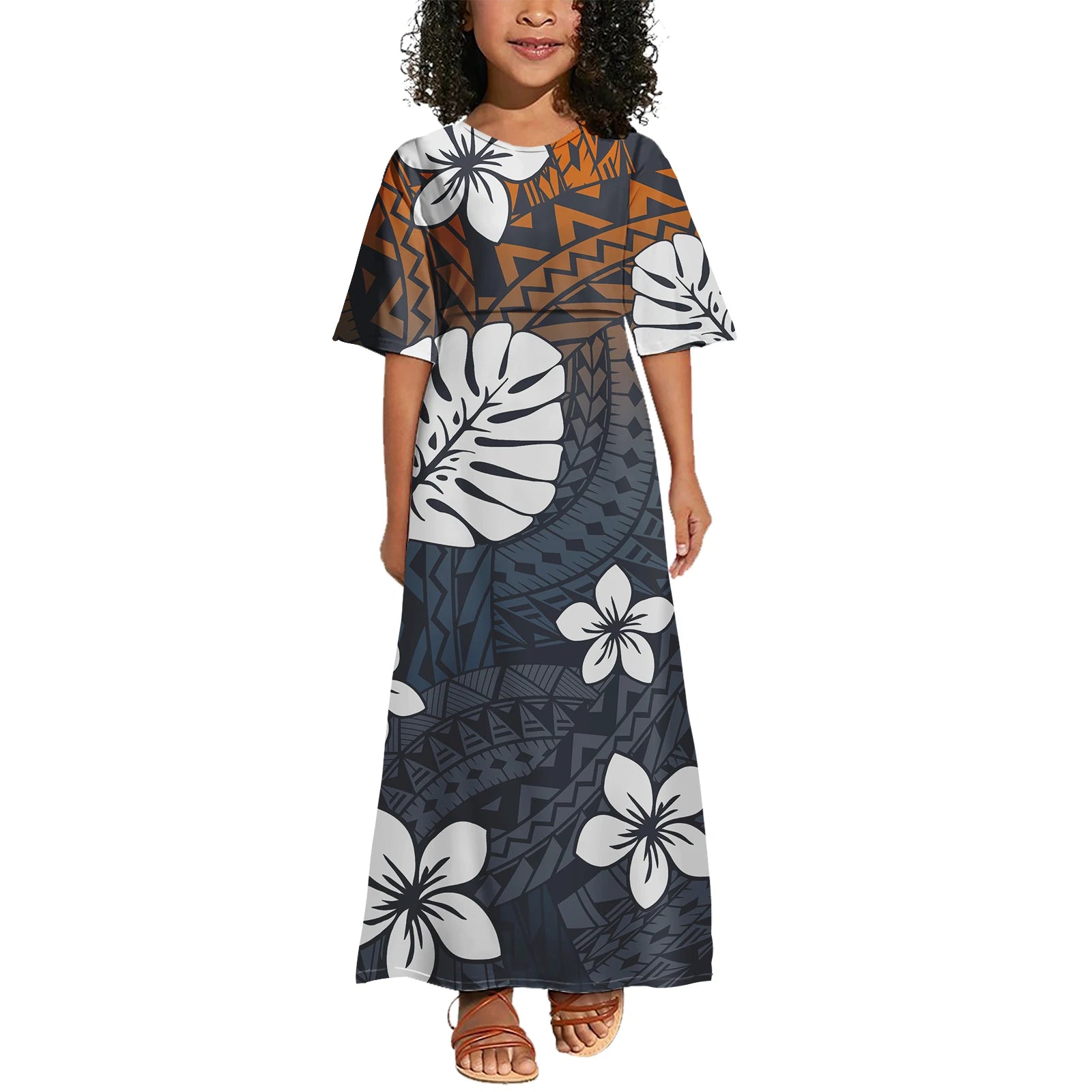Girls' Clothing Sets Polynesian Tribal Samoan Tattoo Family Clothing Outfits Boys Clothing Sets