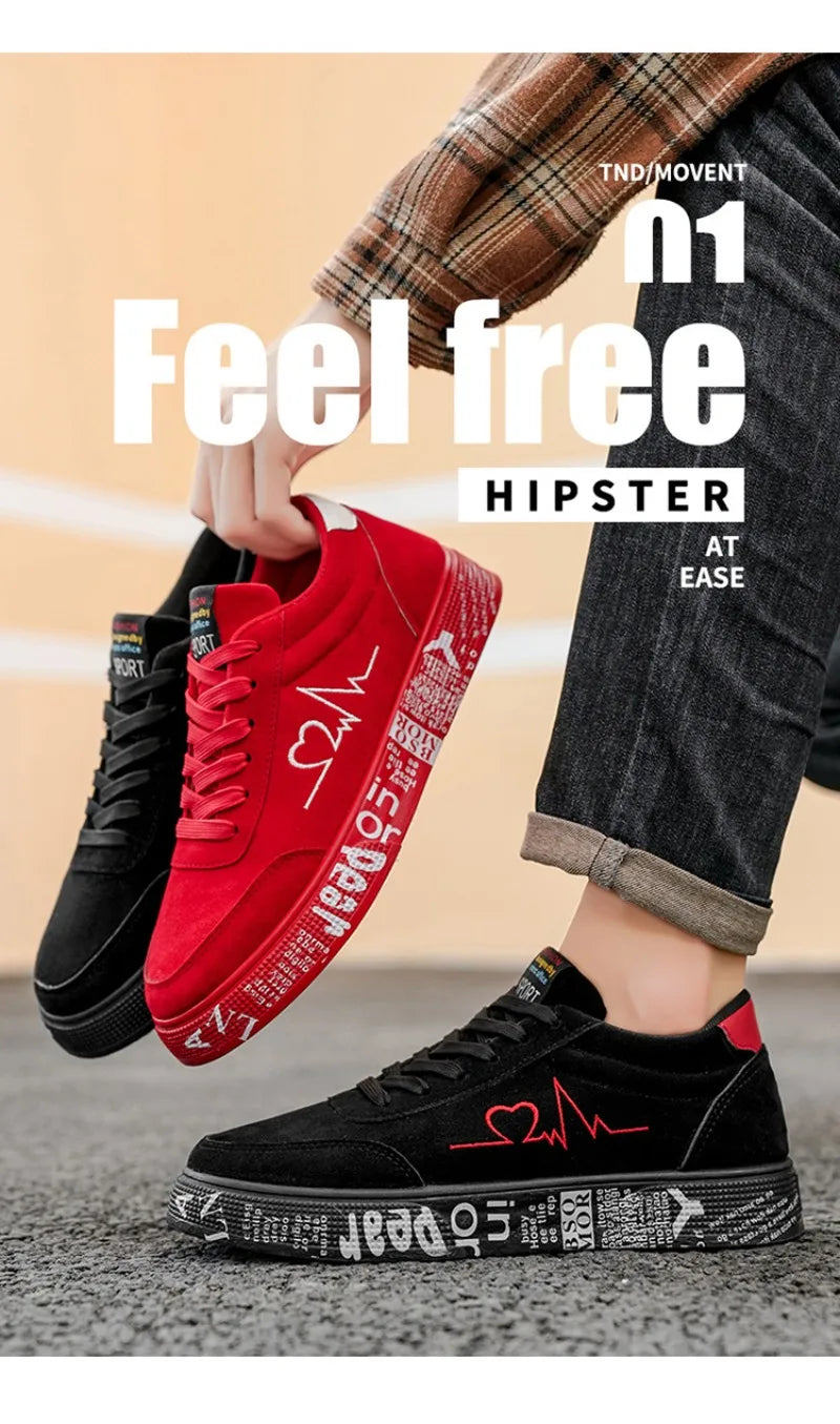 High-quality Fashion Shoes for Men Casual Flat Comfortable Men's Shoes Light Breathable Outdoor Walking Shoes Zapatillas Hombre