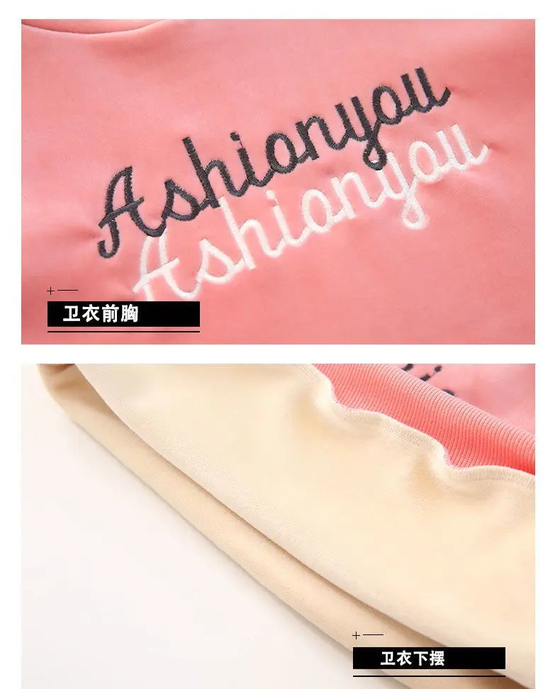 Girls Clothes Set Winter Jacket + Trousers Pants 3 PCS Children Clothing for Girl Teen Kids Girls Clothes 2 4 6 8 10 11 12 Years