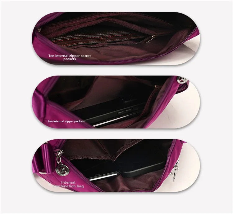 New Women Bag Nylon Waterproof Messenger Bags For Lady Crossbody Shoulder Bag Casual Handbags High Quality Multifunctional