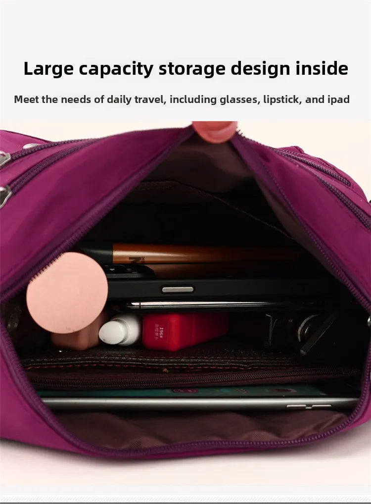 New Women Bag Nylon Waterproof Messenger Bags For Lady Crossbody Shoulder Bag Casual Handbags High Quality Multifunctional