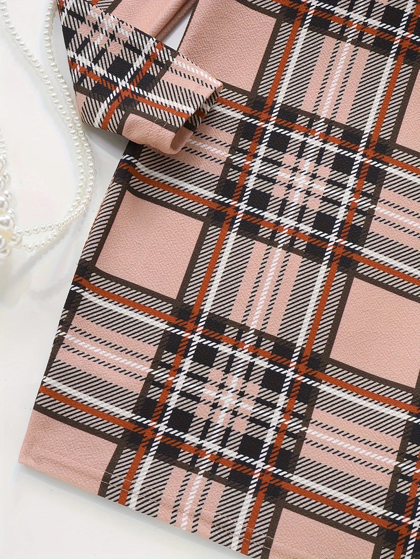 Girls' Dress, Long-Sleeved Spring & Fall Hip-Hugging Skirt, Fashionable Mid-Length Kidsren's Skirt, Middle-Aged and Older Girls' Clothing