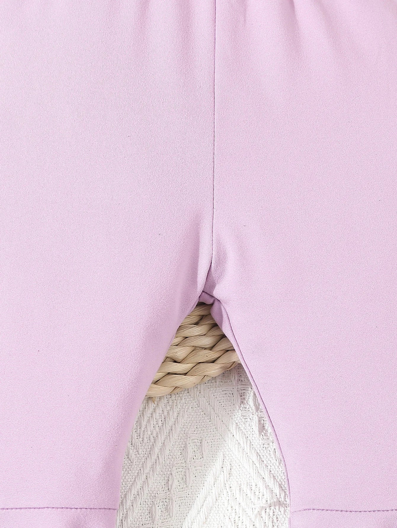 Autumn Kids Girls Clothing  Solid Color Bell-bottoms Elastic Waist  Flared Trousers Leggings Toddler Infant Girl's Clothing