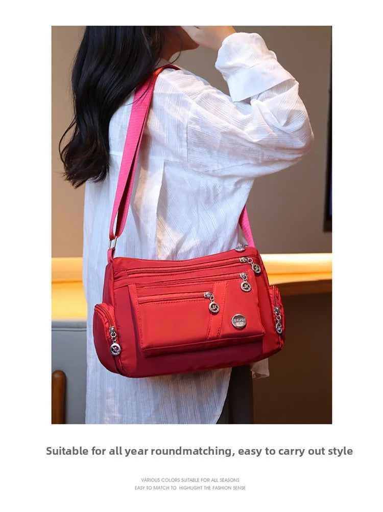 New Women Bag Nylon Waterproof Messenger Bags For Lady Crossbody Shoulder Bag Casual Handbags High Quality Multifunctional
