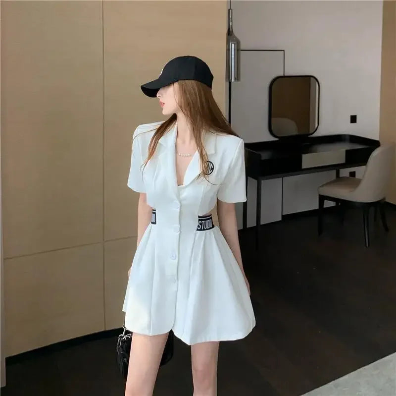 Dresses for Women 2025 Woman Dress Short Mini Black Clothes Korean Style Chic and Elegant Pretty X Sensual Sexy Y2k Fashion Sale