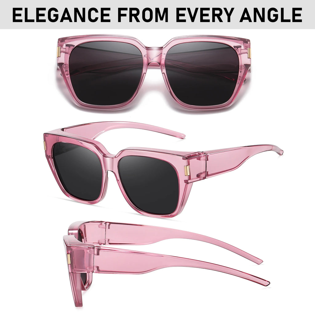 Sunglasses set, anti-glare glasses, polarized sunglasses for myopia, anti-UV sunglasses