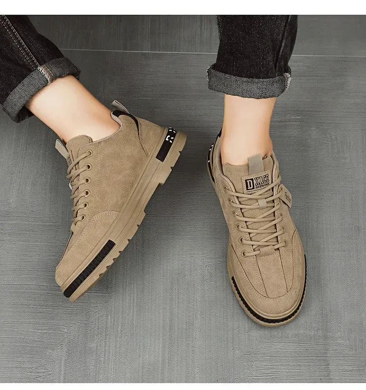 New Breathable Work Safety Shoes Trendy Versatile Comfortable Eva Insoles Rubber Upper shoes for men sneakers men Wear resistant