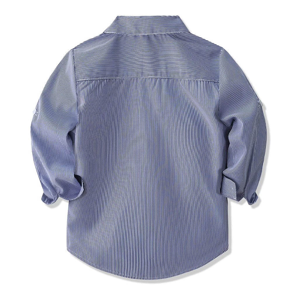 Kids Uniform for Boys Girls Vest 4 PCS Long Sleeve Autumn Back to School Clothing Set Teenage Preppy Style Daily Fashion Dress