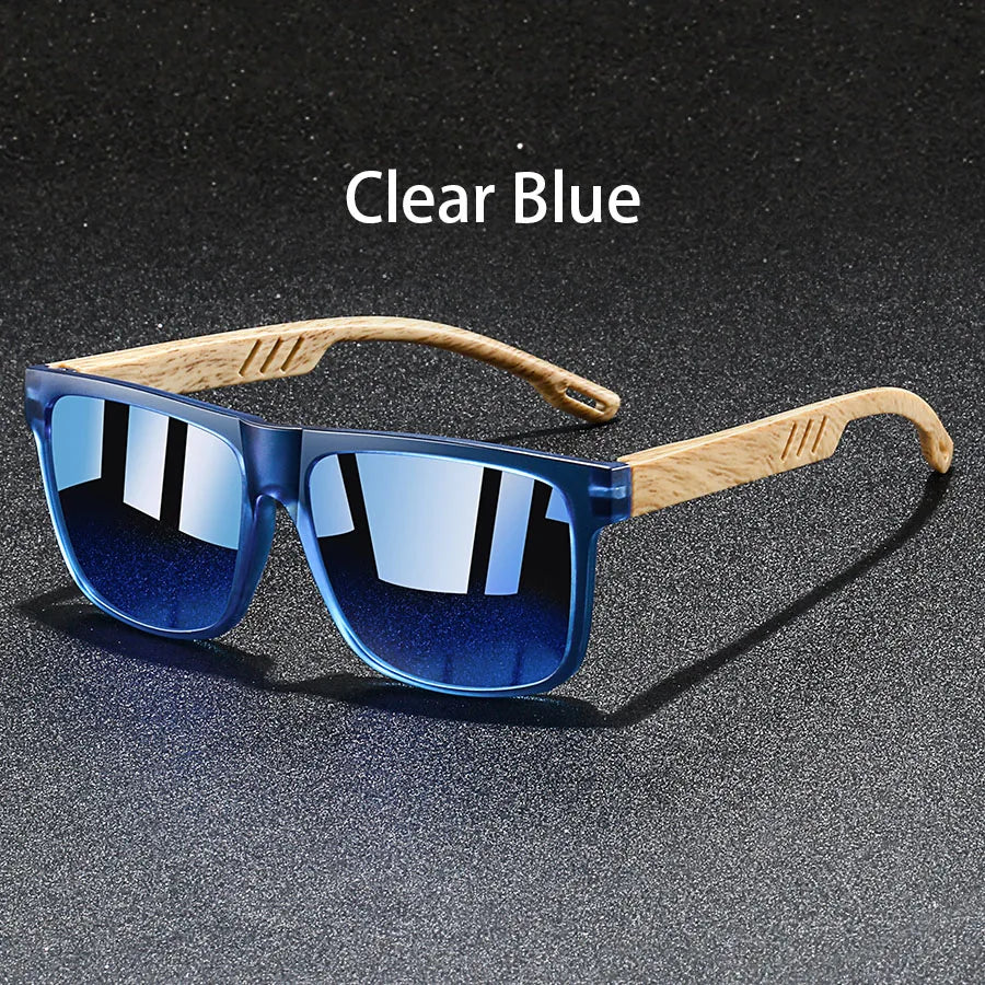 Fashion Vintage Square Square Frame Sunglasses Men Women Fishing Driving Man Luxury Brand Designer Sun Glasses UV400 Eyewear