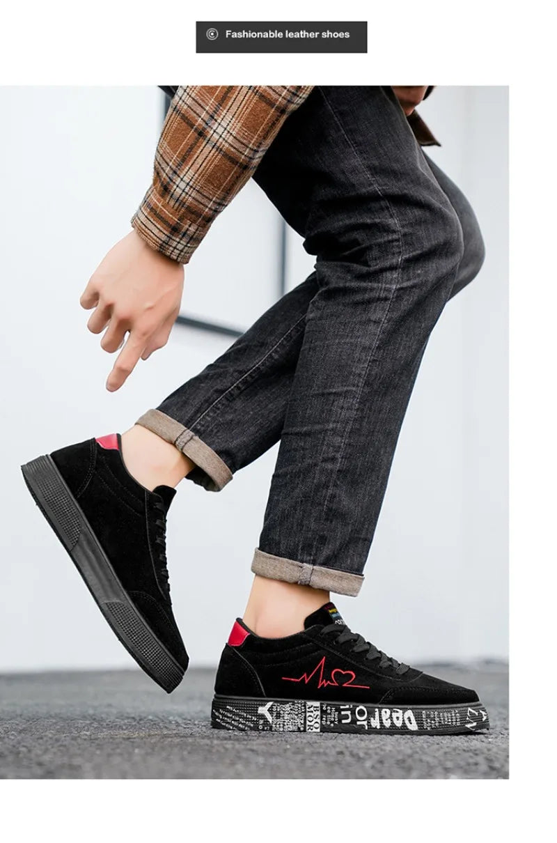 High-quality Fashion Shoes for Men Casual Flat Comfortable Men's Shoes Light Breathable Outdoor Walking Shoes Zapatillas Hombre