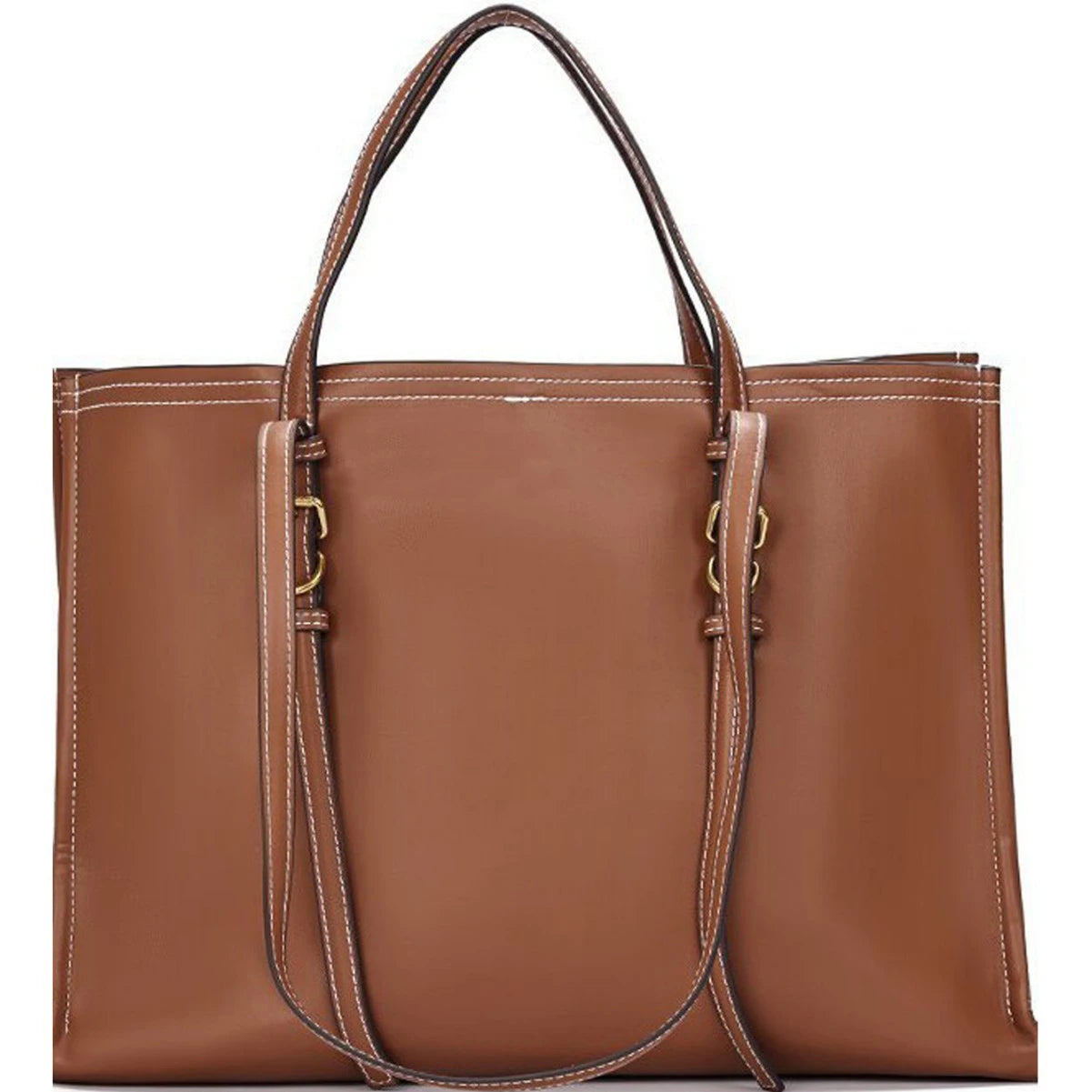 Large Capacity Tote Bags for Women Fashion Designer Shoulder Bag Soft PU Leather Women's Handbags Commuting Shopper Women Bag