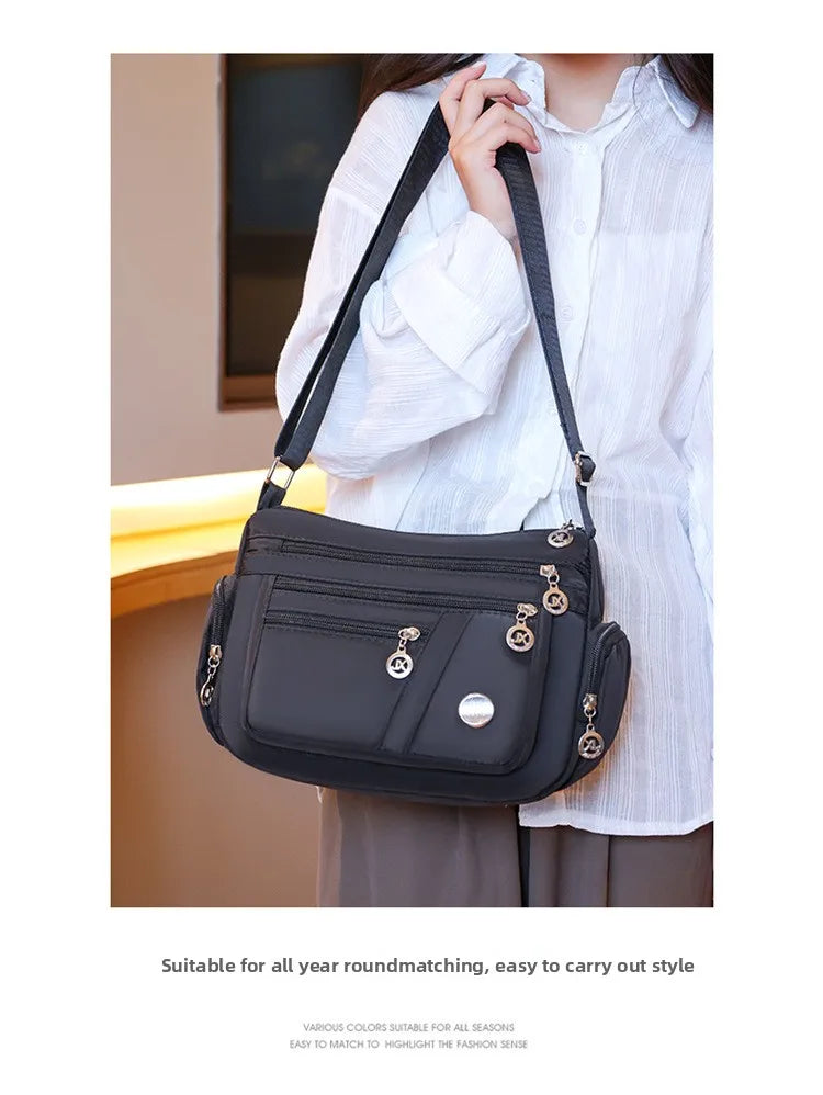 New Women Bag Nylon Waterproof Messenger Bags For Lady Crossbody Shoulder Bag Casual Handbags High Quality Multifunctional