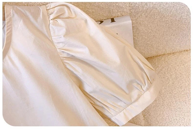 Baby Girls Clothes Summer Girls Dress Set Kids Top+Suspender Skirt 2Pic Children Flower Leisure Suit 3-14 Years Youth Clothing