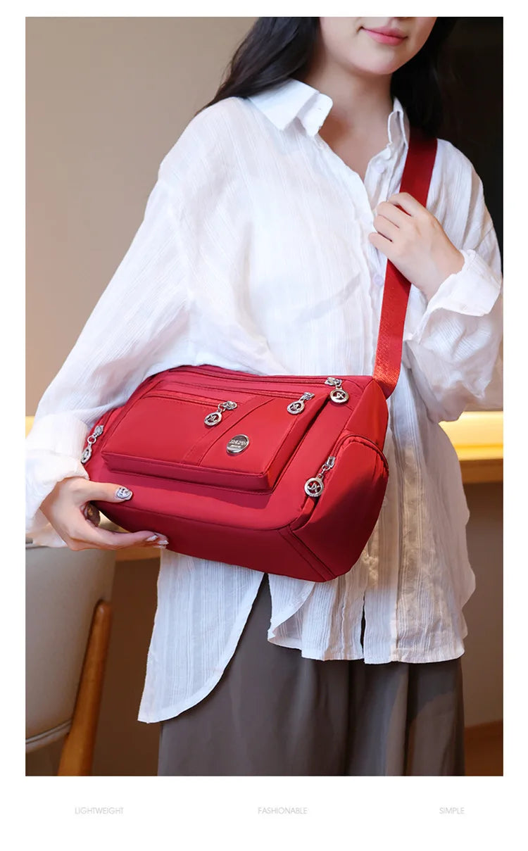 New Women Bag Nylon Waterproof Messenger Bags For Lady Crossbody Shoulder Bag Casual Handbags High Quality Multifunctional