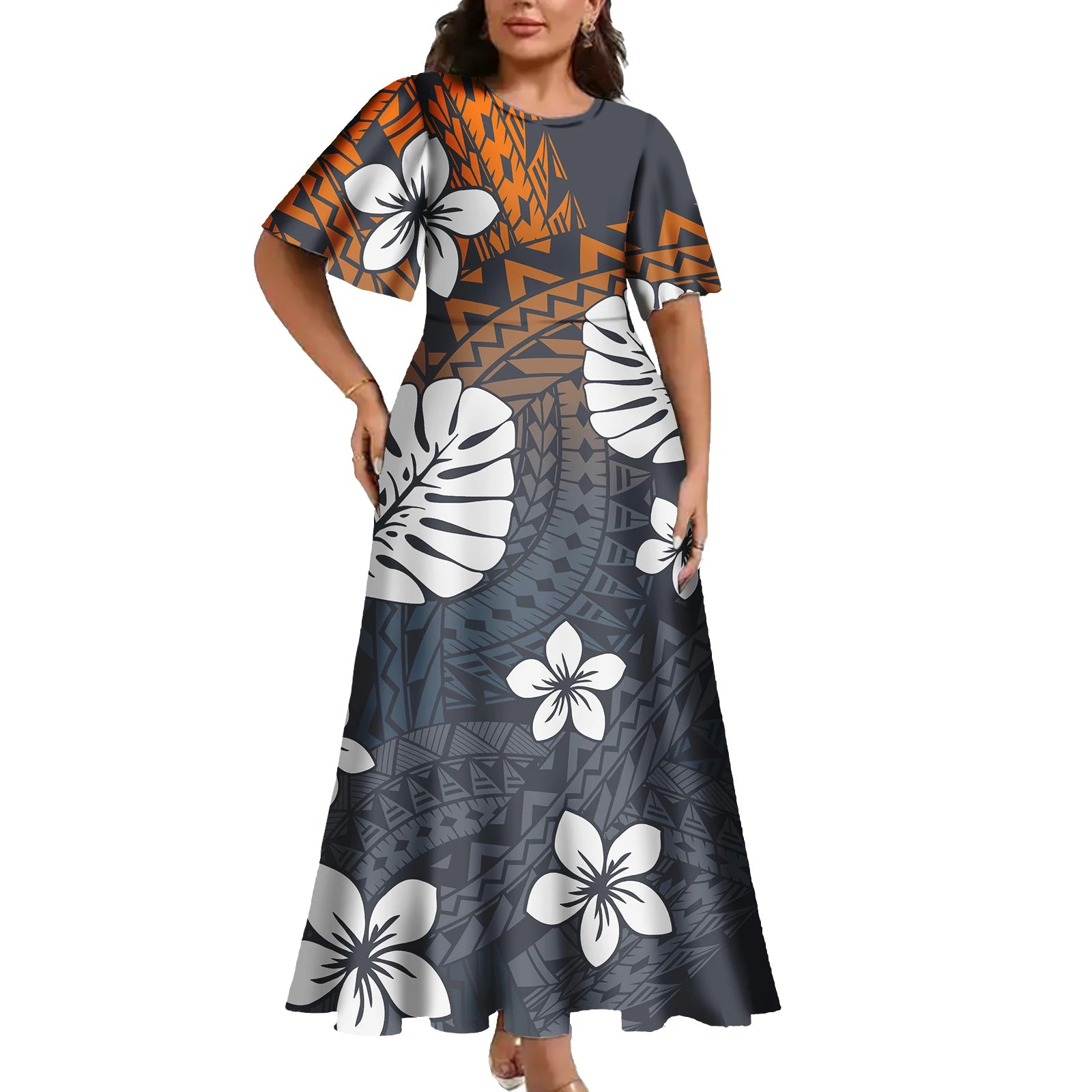 Girls' Clothing Sets Polynesian Tribal Samoan Tattoo Family Clothing Outfits Boys Clothing Sets