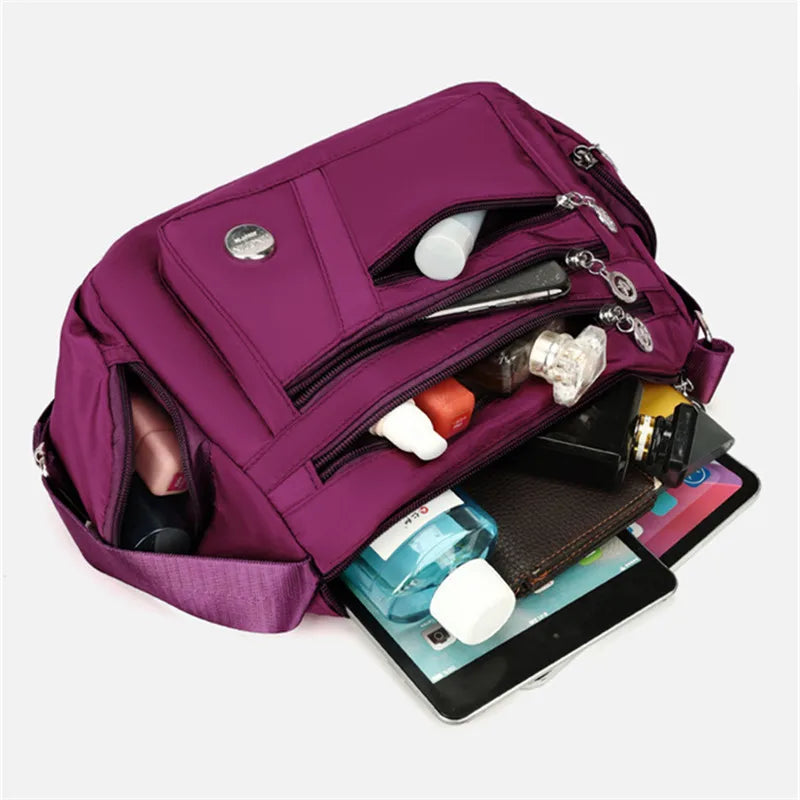 New Women Bag Nylon Waterproof Messenger Bags For Lady Crossbody Shoulder Bag Casual Handbags High Quality Multifunctional