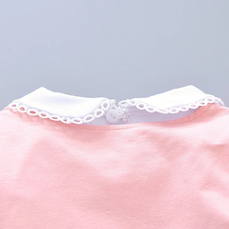 Girls' Stylish Autumn Outfit Three Piece Set 2024 New Item Baby Girl Clothes Sets for Baby Boy Clothing Mother Kids