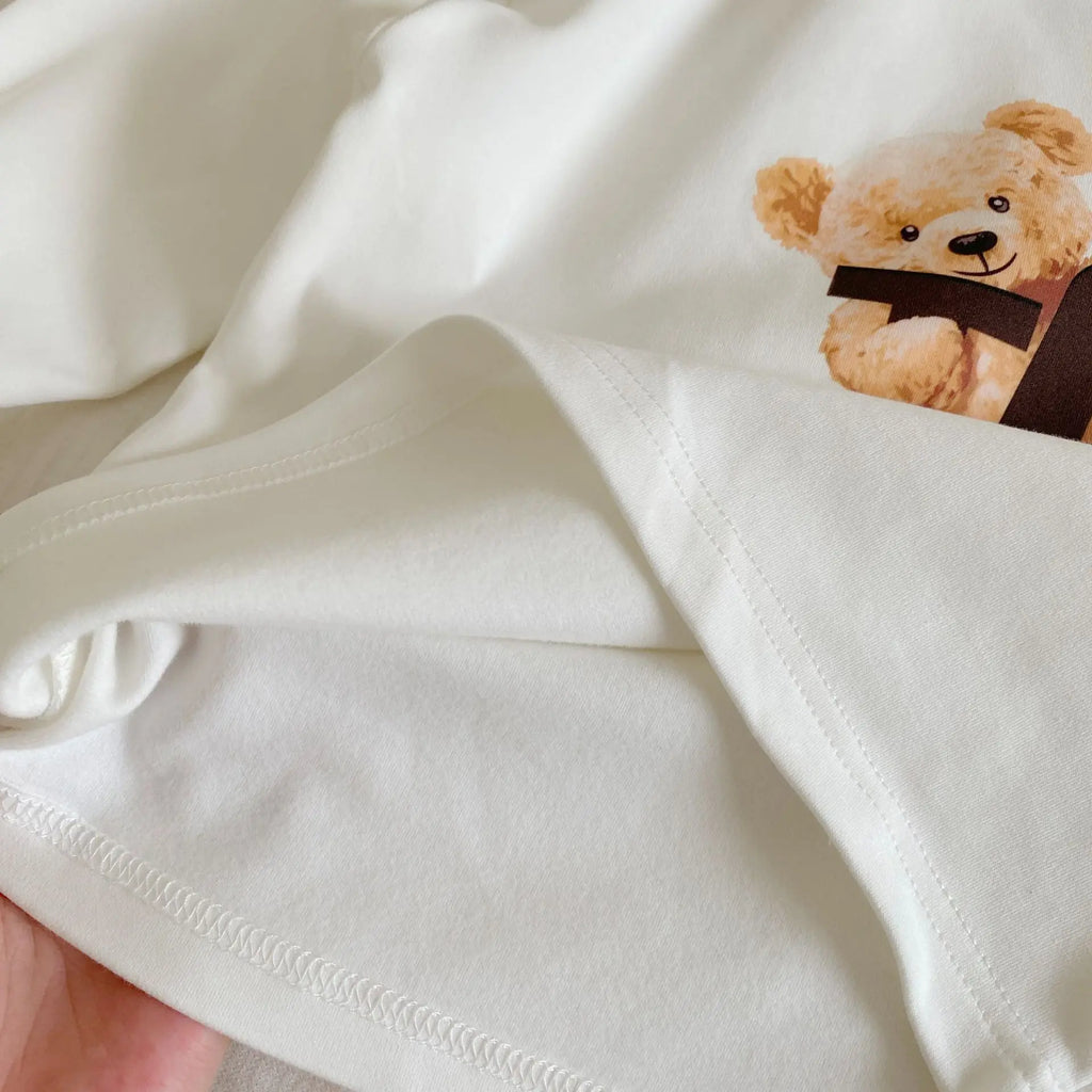 Girls Autumn Sweet Suits Set with Skirt Pleated Vest Shirt Boys Sweater Coat Kids College Outfit Baby Infants Clothing