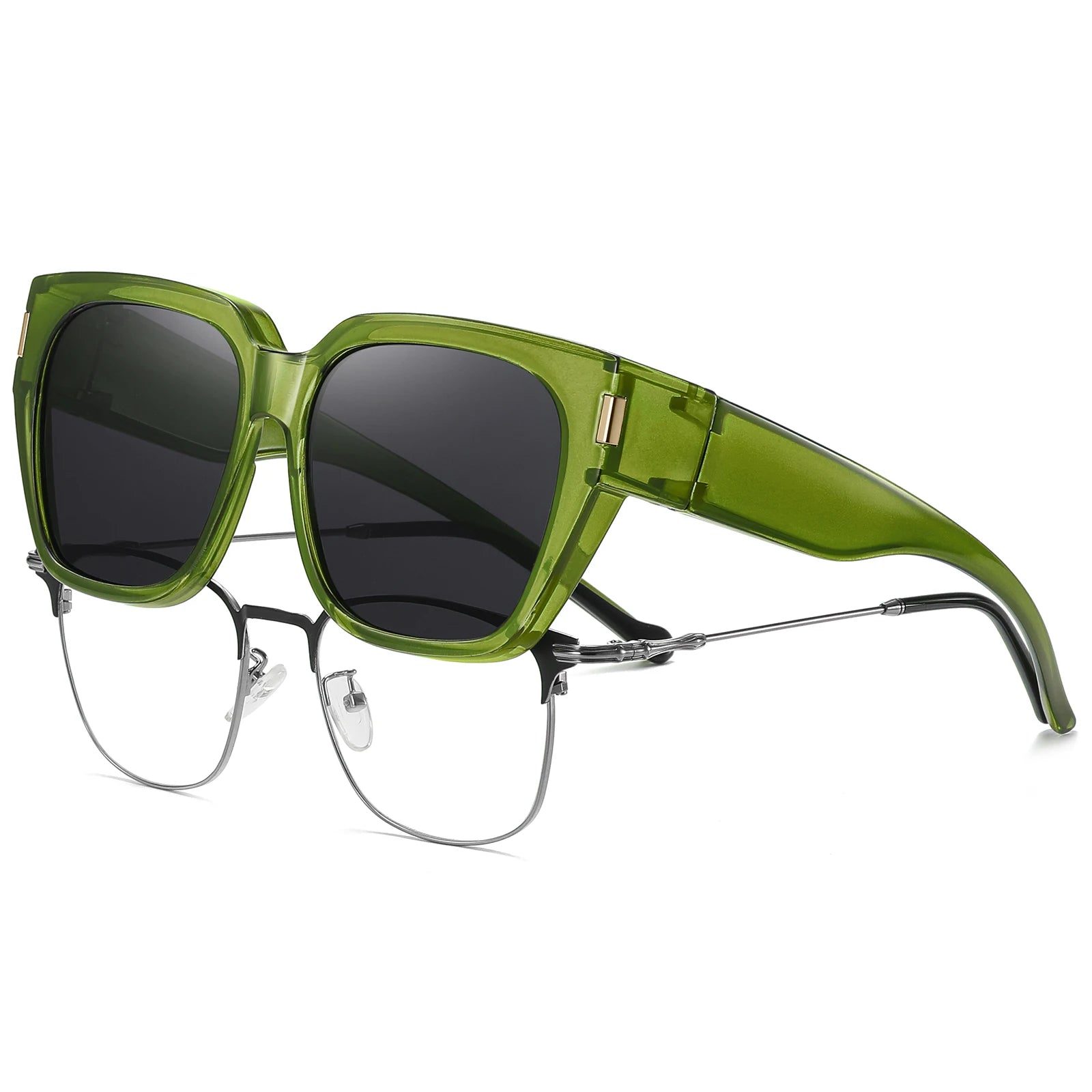 Sunglasses set, anti-glare glasses, polarized sunglasses for myopia, anti-UV sunglasses