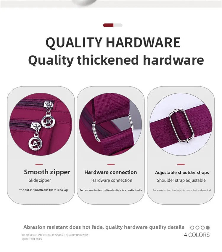 New Women Bag Nylon Waterproof Messenger Bags For Lady Crossbody Shoulder Bag Casual Handbags High Quality Multifunctional