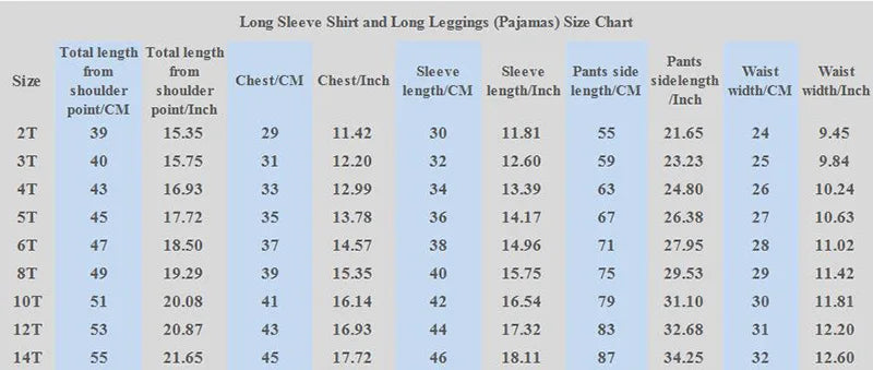 Boys pajama set blue black top and pants kids clothes for boy and girl clothing round neck winter season front velour back rib