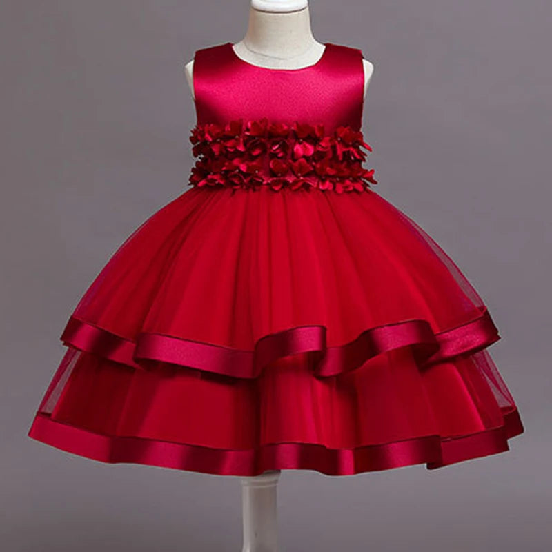 girls Clothing teenagers Wedding Party Princess Christmas Dresse for girl Party Costume Kids Cotton Party 2-10 yrs Girls Dress