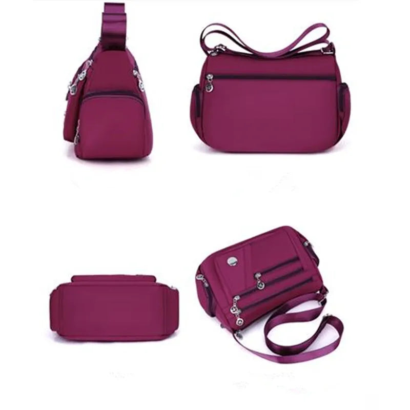 New Women Bag Nylon Waterproof Messenger Bags For Lady Crossbody Shoulder Bag Casual Handbags High Quality Multifunctional