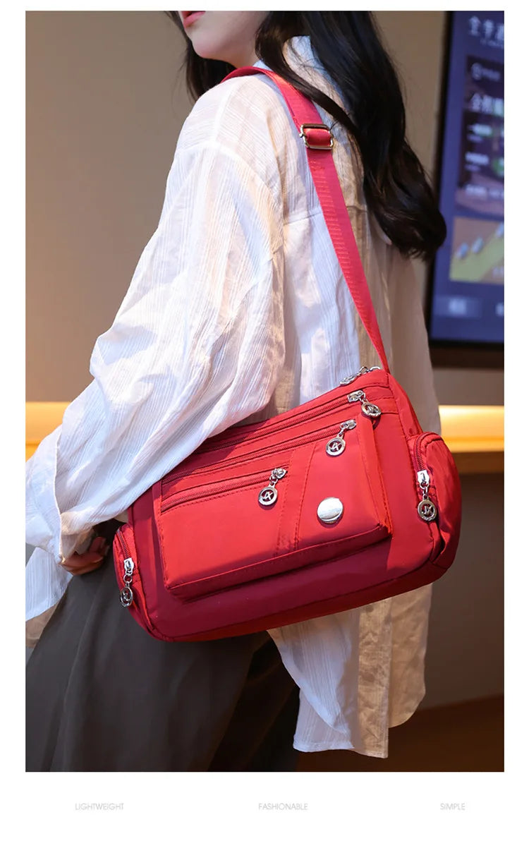 New Women Bag Nylon Waterproof Messenger Bags For Lady Crossbody Shoulder Bag Casual Handbags High Quality Multifunctional