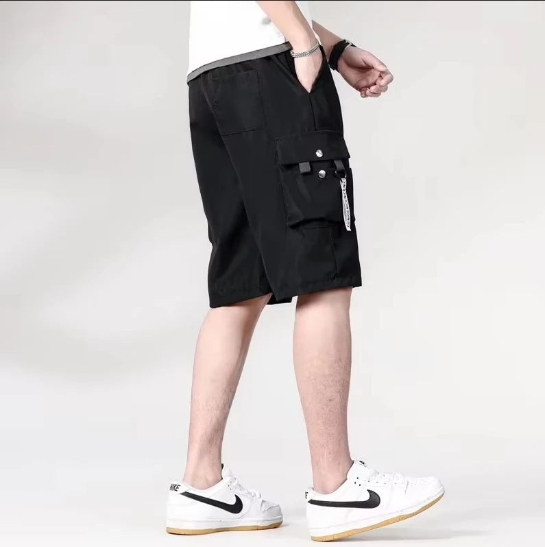 Cargo Shorts Men's fashion 2024 summer ins casual casual pants students trend port wind pants