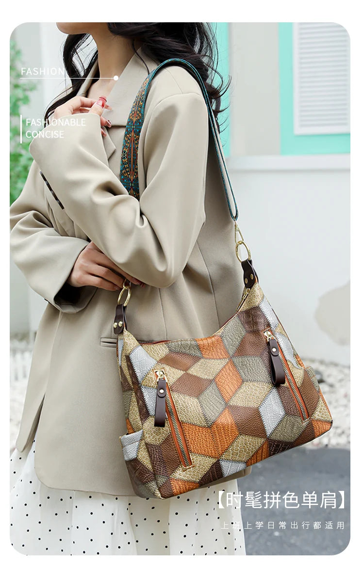 Fashion Brand Women's Shoulder Bag High Quality Women's Bags Large Capacity Women's Tote Bag Multi Functional Women' Handbags