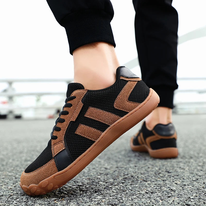 Barefoot Casual Shoes Unisex Wide Toe Sneakers for Men Lightweight Comfortable Flats Loafers Non-slip Walking Shoe Large Size 46