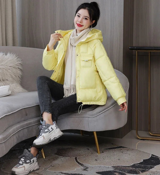Loose Casual Short Padded Coats for Women Cotton Parkas Woman Great Warm Winter on Sale Discount Fashion 2025 Quilted Jackets
