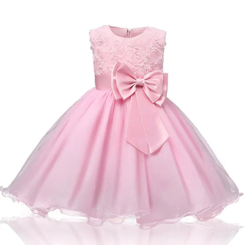 2-14yrs Teenage Clothing Christmas Girl Dress Summer Princess Wedding Party dress sequins Sleeveless New Year For Girls Clothes