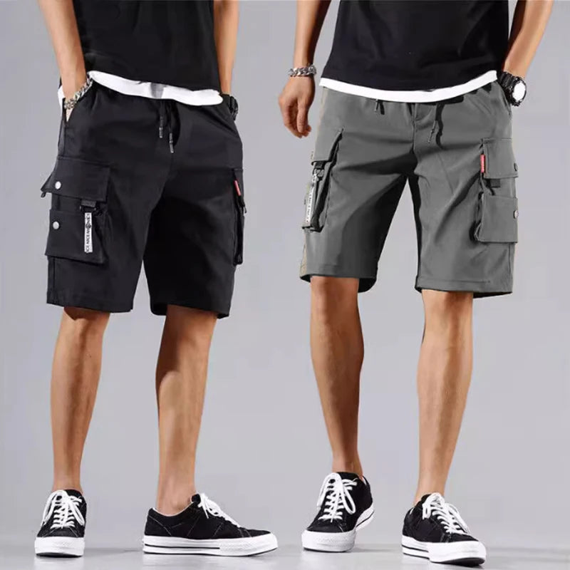 Cargo Shorts Men's fashion 2024 summer ins casual casual pants students trend port wind pants