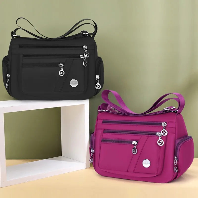 New Women Bag Nylon Waterproof Messenger Bags For Lady Crossbody Shoulder Bag Casual Handbags High Quality Multifunctional