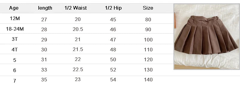 Girls Autumn Sweet Suits Set with Skirt Pleated Vest Shirt Boys Sweater Coat Kids College Outfit Baby Infants Clothing