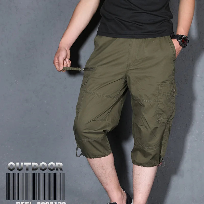 Cargo Shorts Men Cool Camouflage Summer Hot Sale Cotton Casual Men Short Pants Brand Clothing Comfortable Camo Men Cargo Shorts