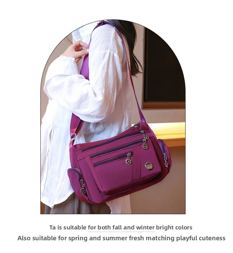 New Women Bag Nylon Waterproof Messenger Bags For Lady Crossbody Shoulder Bag Casual Handbags High Quality Multifunctional