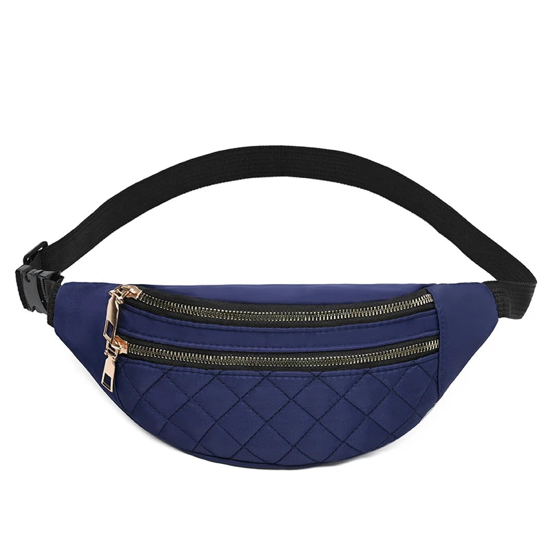 Waist Bag Women Fanny Pack Chest Shoulder Belt Bag Fashion Packs Party Crossbody Lady Travel Phone Pouch Lady Purse Bum Bags