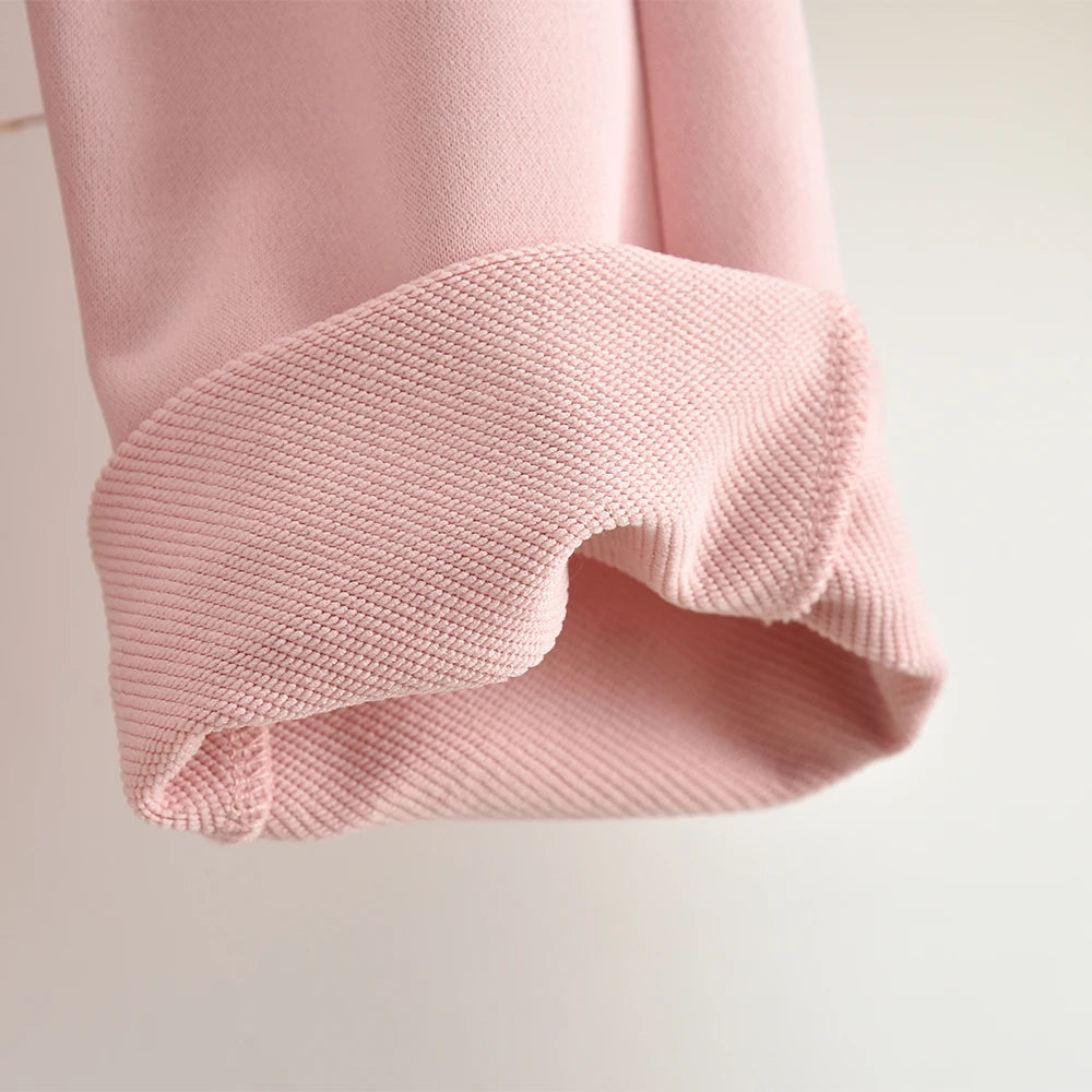 Girls Clothes 2025 Autumn New Color Blocked Casual Sportswear Long Sleeved Letter Printed Top+Pants Children's Fashion Clothing