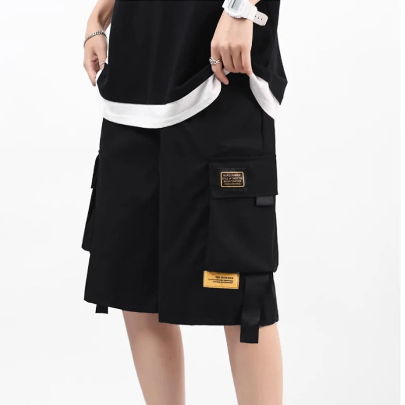 Cargo Shorts Men's fashion 2024 summer ins casual casual pants students trend port wind pants