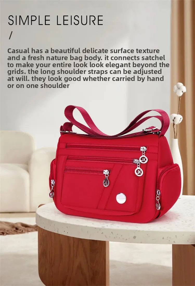 New Women Bag Nylon Waterproof Messenger Bags For Lady Crossbody Shoulder Bag Casual Handbags High Quality Multifunctional