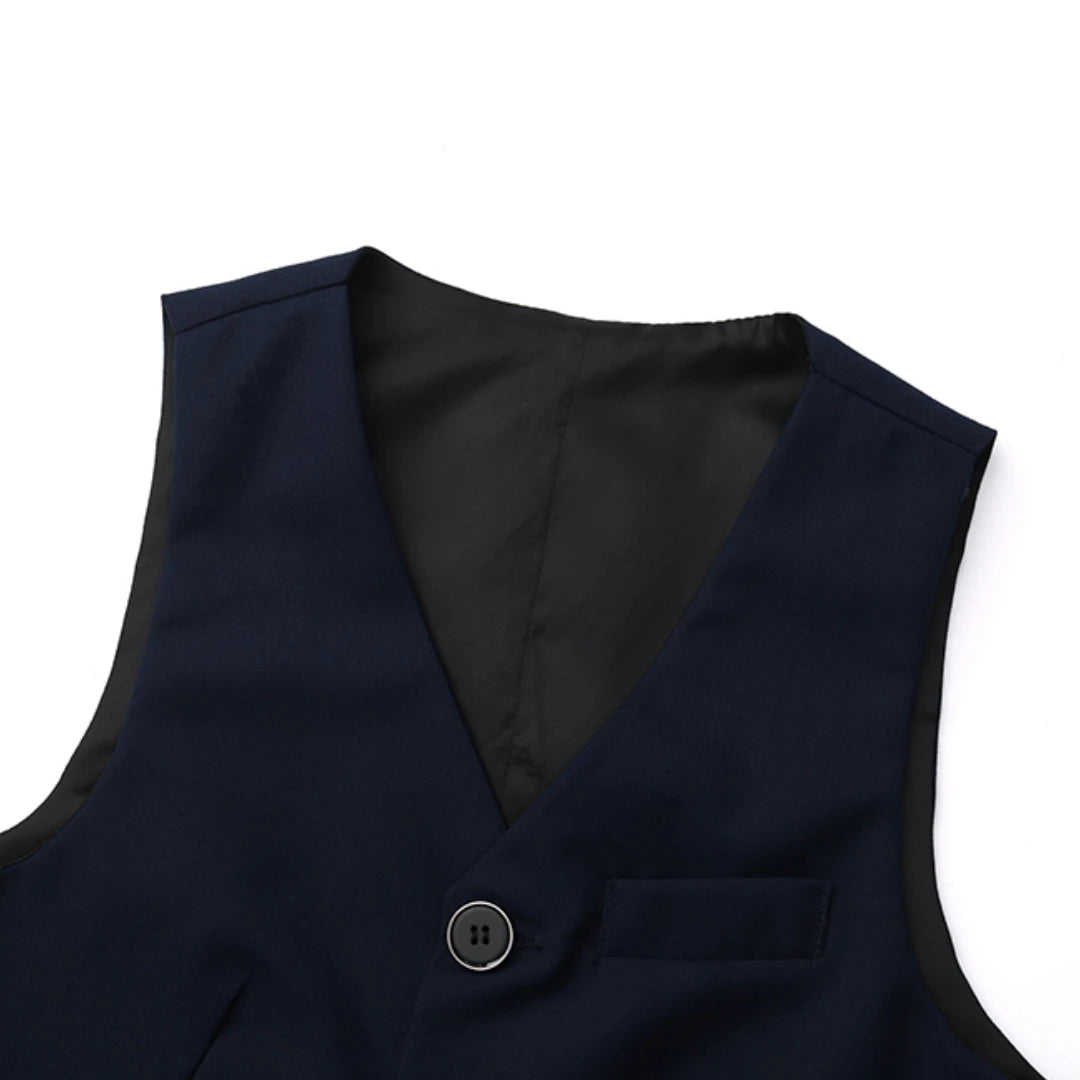 Kids Uniform for Boys Girls Vest 4 PCS Long Sleeve Autumn Back to School Clothing Set Teenage Preppy Style Daily Fashion Dress