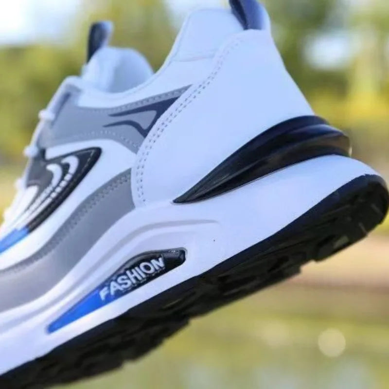 Shoes for Men Lightweight Pu Leather Casual Shoes 2025New Men's Sneakers Fashion Men Tennis Shoes Breathable Sport Running Shoe